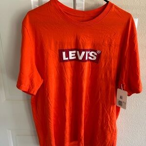 Levi's Bold Orange Short Sleeve Tee